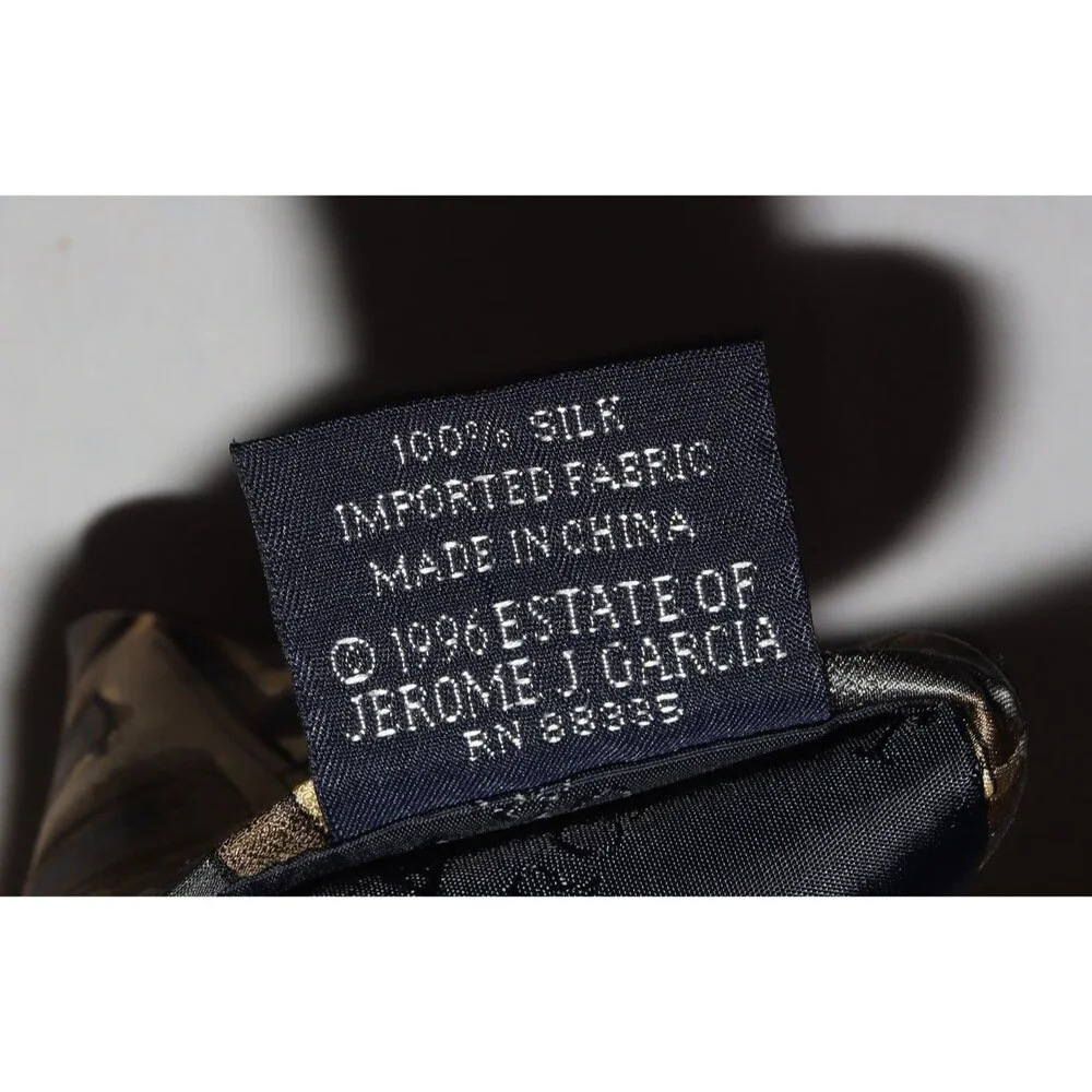 J. Garcia Jerry Garcia Men's Geometric Silk Tie Neck Tie‎